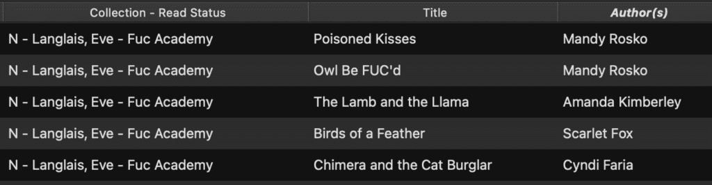 Calibre FUC Screenshot