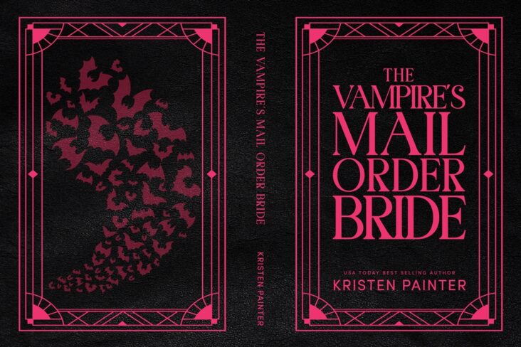The Vampire's Mail Order Bride Cover - front and back book cover